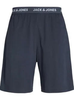 Pyjama court en coton multicolore uni à coupe droite avec des manches courtes