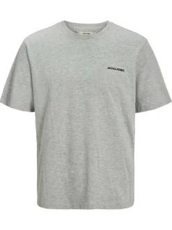 Pyjama court gris uni avec une coupe droite et une taille élastiquée