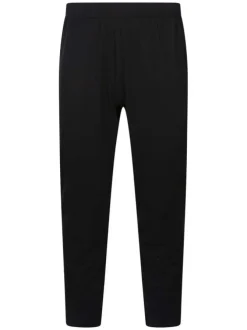 Pyjama long en coton nuit imprimé avec une coupe droite et un col rond