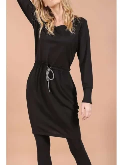 Robe femme CAMELEON cintrée noir