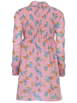 Robe manches longues Imprimé à fleurs femme