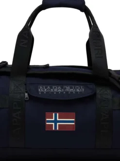 Sac weekender marine avec logo imprimé et logo norvégien brodé