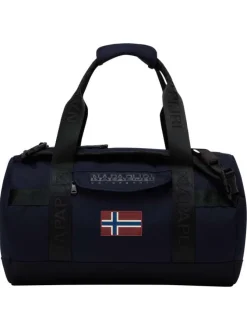 Sac weekender marine avec logo imprimé et logo norvégien brodé