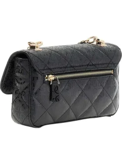 Sac à bandoulière noir pourvu d'une bandoulière amovible et réglable