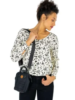 Sac Berlin Nano Adventurer noir uni avec une bandoulière amovible