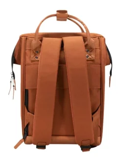 Sac à dos camel uni à fermeture zippée et pochettes interchangeables