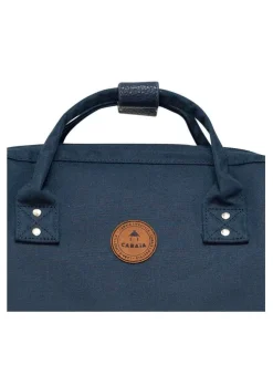 Sac à dos marine uni pour femme et à pochette interchangeable