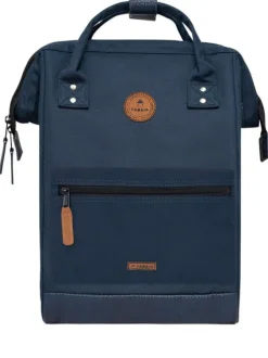 Sac à dos marine uni pour femme et à pochette interchangeable