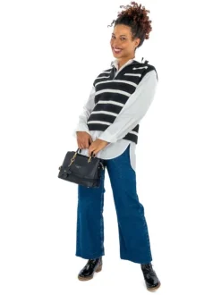 Sac à main noir uni à liants métalliques dorés et compartiment à fermeture zippée
