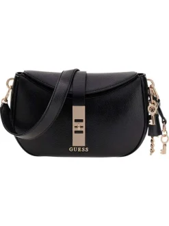 Sac à main porté épaule noir pourvu d'une bandoulière amovible et réglable