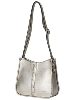 Sac or uni avec une bandoulière réglable et une fermeture à zip