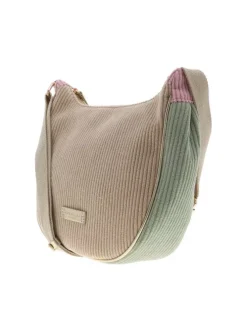Sac porté épaule multicolore uni avec une bandoulière réglable