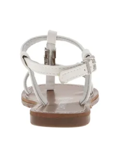 Sandales fille en cuir PETUNIA blanc