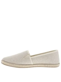 Sandales en cuir sable avec un talon compensé et une boucle à ardillon