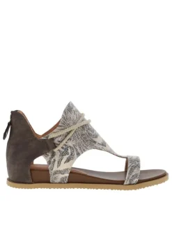 Sandales femme en cuir JOY zèbre