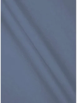 Short de jogging bleu uni avec une coupe droite et ajustable à la taille