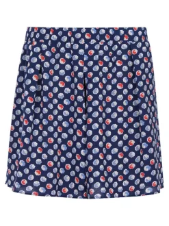 Short femme bleu
