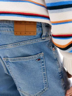 Short 5 Poches en coton mélangé stone uni avec un zip et un bouton
