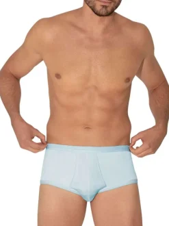 Slip en coton ciel uni avec une coupe ouverte