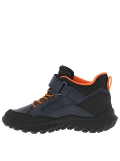 Sneakers marine à semelle respirante et à bande auto-agrippante