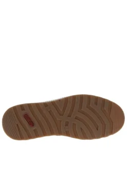 Sneakers marine à talon plat et à lacets plats marine et zip latéral