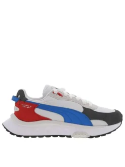 Sneakers WILD RIDER ROLLIN blanches avec semelle à crans