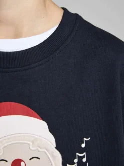 Sweat garçon bleu