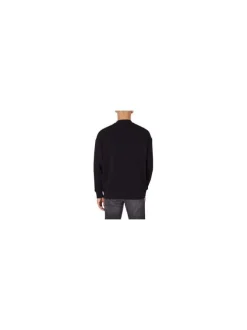 Sweat homme coupe droite noir