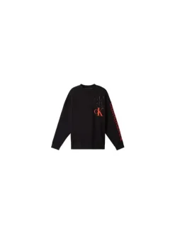 Sweat homme coupe droite noir