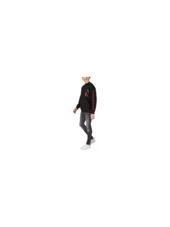 Sweat homme coupe droite noir