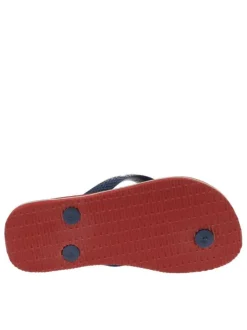 Tongs mixte enfant BRASIL LOGO rouge