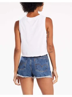 Top femme blanc