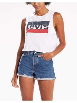 Top femme blanc