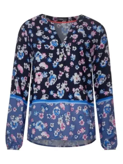 Top femme bleu