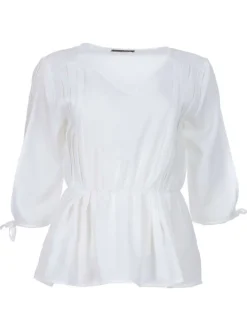 Top pour femme blanc MEXICO1