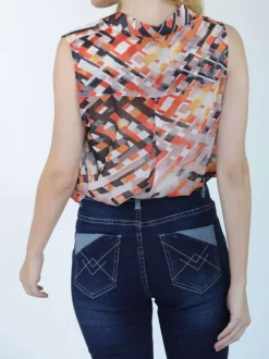 Top sans manche HOME SMOKY femme