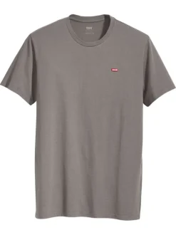 T-shirt Big Original Hm Tee en coton anthracite uni avec un col rond