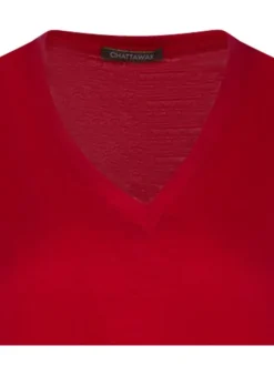 T-Shirt col v