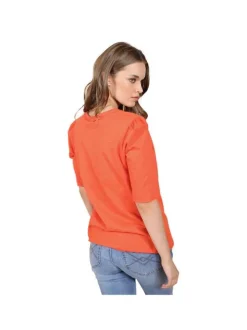 T-shirt col v uni