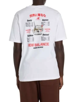 T-shirt en coton blanc uni pourvu d'un col rond et de manches courtes