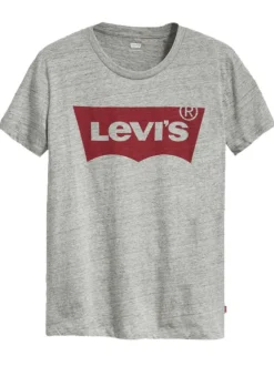 T-shirt manches courtes femme gris