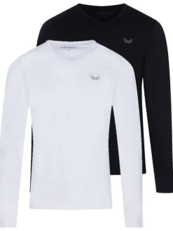 T-Shirt multicolore en coton coupe slim