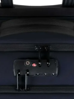 Valise Medium Reykjavik marine unie avec serrure TSA et multiples poches
